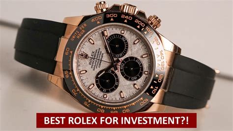 best rolex daytona for investment|Rolex investment guide.